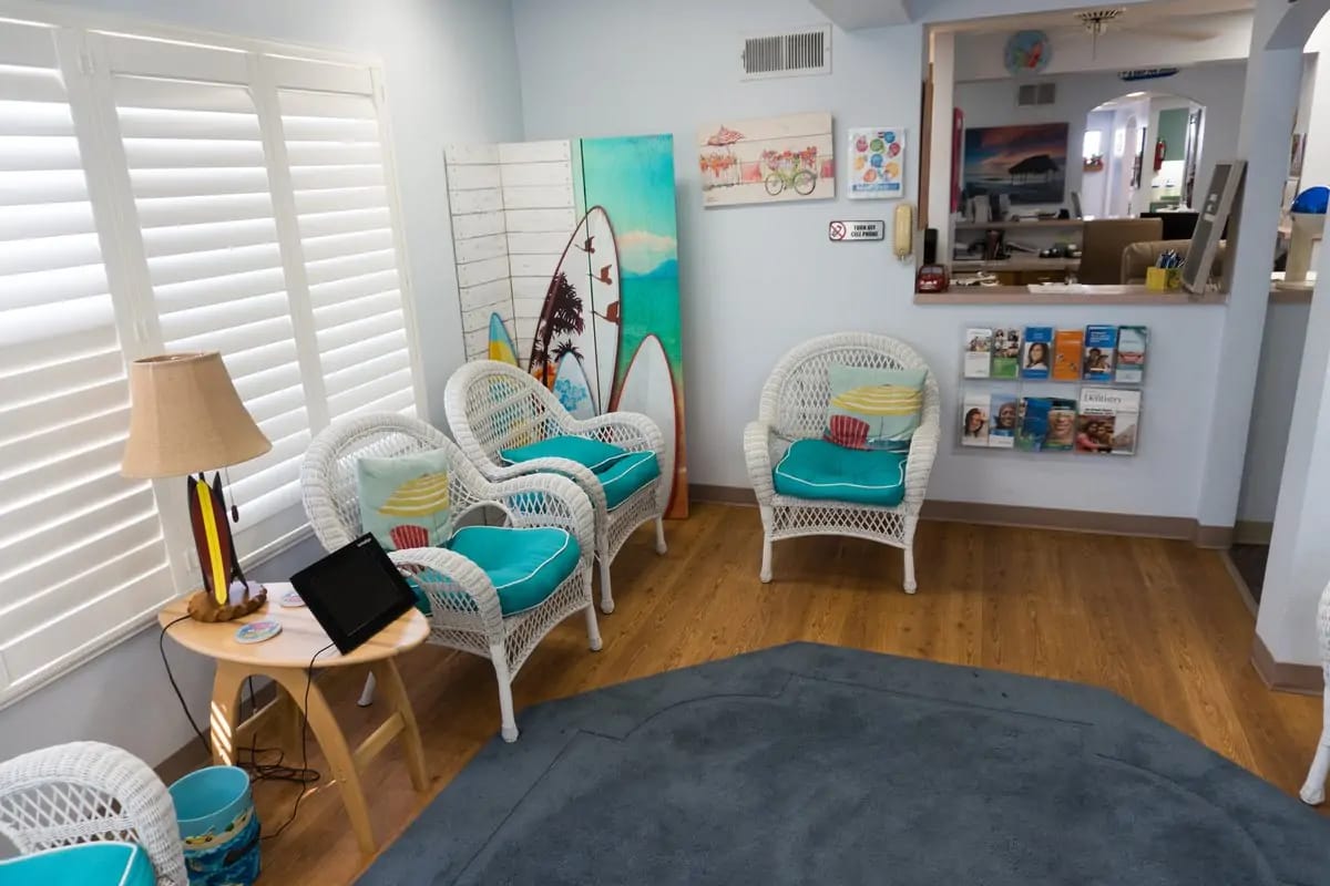 Inside the A Shop for Smiles dental office