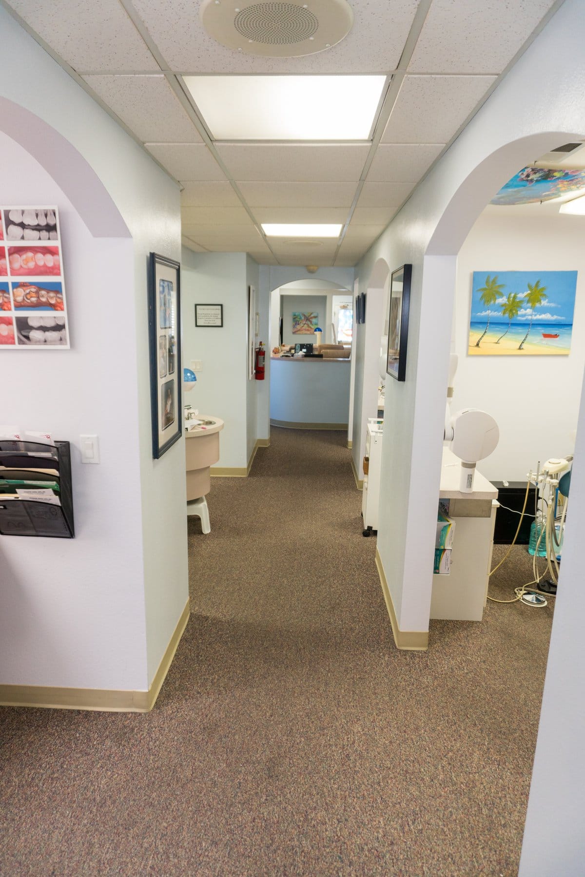 Inside the A Shop for Smiles dental office
